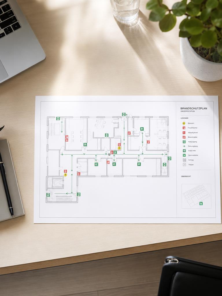 Brandschutzplan Brandschutzpläne nach TRVB 121 O 25